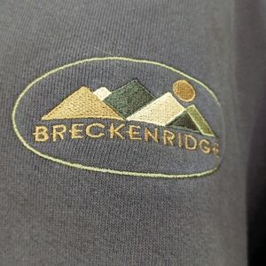 Vintage Crazy Shirts Breckenridge Colorado Crewneck Sweatshirt